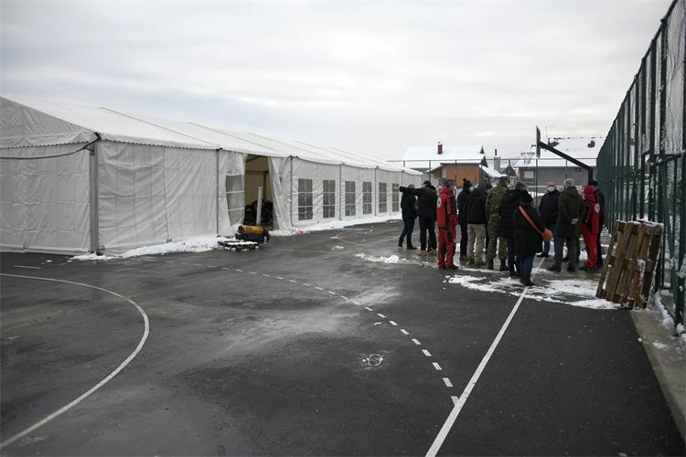 Nova lokacija za podjelu hrane u Petrinji